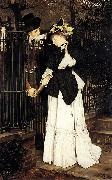 James Tissot The Farewell oil on canvas